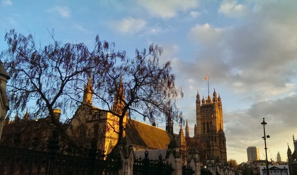 Westminster Palace from Whitehall