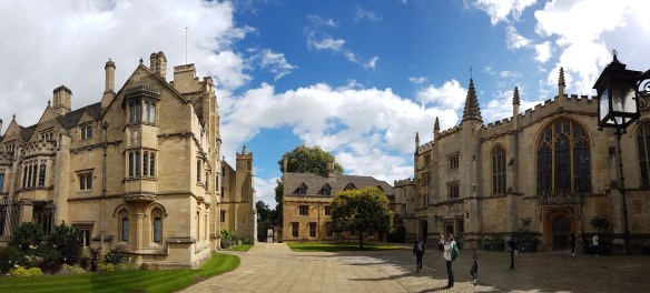 Magdalen Courtyard panorama